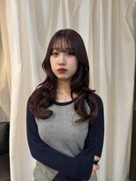 スイート ヘアデザイン(Suite HAIR DESIGN)&nbsp;ハッシュカット×カシスレッド