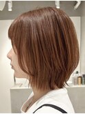 天神大名今泉韓国風ボブくびれレイヤー小顔透明感カラー艶感ヘア