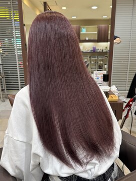 ファブ 千葉店(FaB) 【ブリーチなしダブルカラー×ピンクラベンダー】