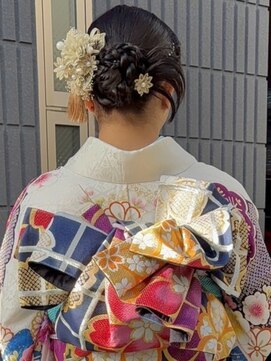 アウラ(AULA) 【61.成人式×振袖×着付け・ヘアセット・ヘアアレンジ】