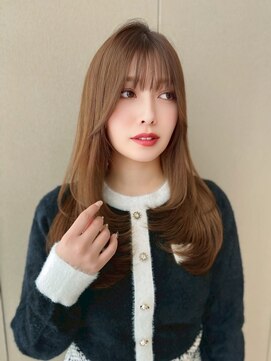 ロンド クラン 岡崎(Lond Clan) 大人かわいいブラウンカラー×レイヤーカット