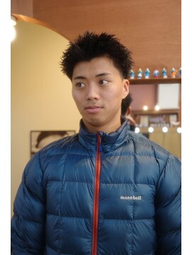 エディ(Edy) メンズスパイキーボックスショート刈り上げ眉毛カット岡山