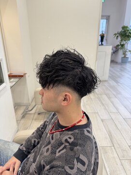 ロンド ラマ 岐阜(Lond bla-ma) ショートマッシュ×バロックパーマ【Lond伊藤メンズ】