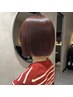 【女性目線の似合わせ】Lady'sカット+カラー+TOKIOTR+マイクロバブル¥16500→