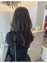 アヴァンスアンス 広島袋町店(AVANCE.ens) olive / layer cut