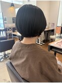 丸み大人ショート　ショートボブ