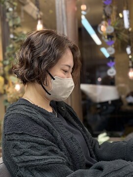 コレットヘアー ザモリオカ(Colette HAIR the MORIOKA) ボブ×デジタルパーマ