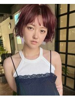 フェム(5) ハイトーンからのボルドーボブ♪
