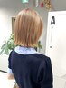 【夏限定★透明感】ダメージケアブリーチ+TR付き(バレイヤージュ不可)