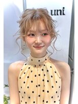 ユニ(uni)&nbsp;前髪くるくるヘア