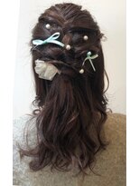 ヘアー デザイナーズ サロン アヴァンセ(HAIR DESIGNER'S SALON AVANCE)&nbsp;ハーフアップ☆