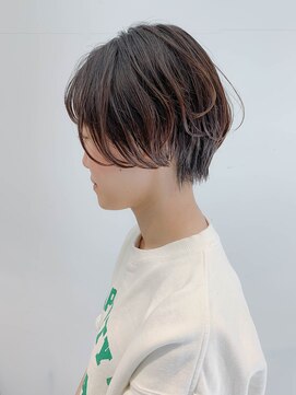 テトヘアー(teto hair) マッシュショート、丸みショート、ベージュ