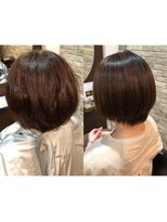 ジェムヘアー(J'aimeHair) ハイブリッド縮毛矯正・ショート