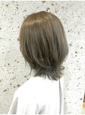 ウルフ×オリーブグレージュ