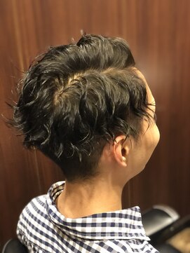 ヒロギンザ 青山店(HIRO GINZA) 前下がりスパイラルパーマ