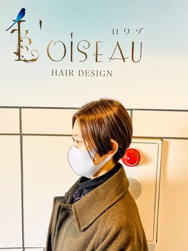 ロワゾ ヘア デザイン(L'OiSEAU HAIR DESIGN) ハンサムショート