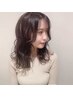 【透明感&髪質改善★】ケアカラー+オージュアトリートメント　￥7,350