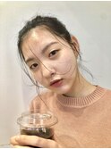 韓国風｜ゆるっとポニーテール♪