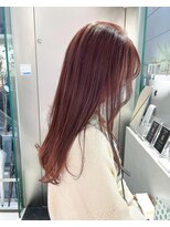 シェリ ヘアデザイン(CHERIE hair design) ハイライトベースのピンクブラウン☆
