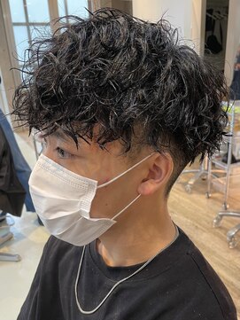 フィフス 原宿(fifth) 波巻きスパイラルツイストスパイラルパーマツーブロックマンバン