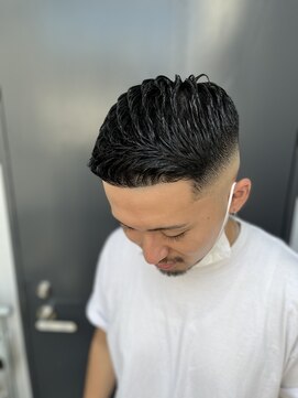 ヒロギンザ 横浜店(HIRO GINZA) skin fade crew cut