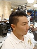 【LUDLOW BLUNT】サイドパート アシメ ツーブロック