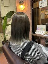 ロッソバイアルター 鎌取(ROSSO by aL-ter)&nbsp;【モードヘア/ダークアッシュ/チェリーブラウン】千葉香奈