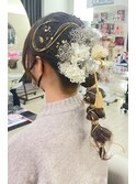 着物ヘアアレンジ/振袖/訪問着/和装ヘア/卒業式／成人式/袴