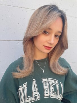 アローラ 三軒茶屋(Allora) ブランドベージュくびれヘア