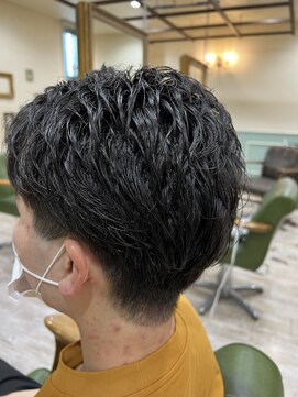 ラボヌールヘアーノーブル 新越谷店(La Bonheur hair noble) メンズショート