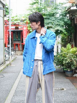 クラスコウベ 三宮店(Krass kobe) MEN’S HAIRナチュラルバックスタイル【上野　竜司】