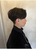 センターパート　ニュアンスパーマ　カルマパーマ　池袋