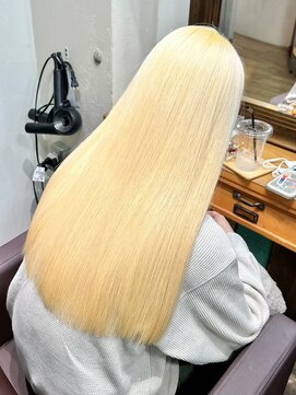 ロア 福岡天神本店(LORE) ダブルカラーベージュカラーケアブリーチカラーハイトーンカラー