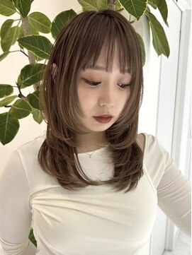 スティロ(stylo) ハイライトカラーグレージュベージュケアブリーチダブルカラー