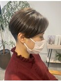 ツーブロ刈り上げ　ショート