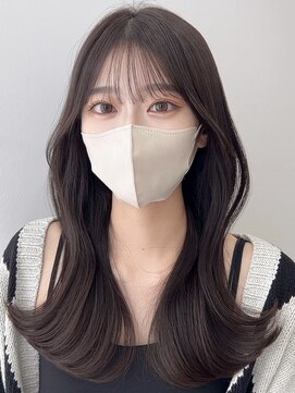 アマトウキョウ アユンチェ(AMA TOKYO×AYUNCHE) 韓国スタイル/ナチュラルくびれヘア_くびれ巻き_レイヤーカット