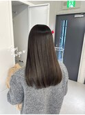 透明感グレージュ×美髪トリートメント
