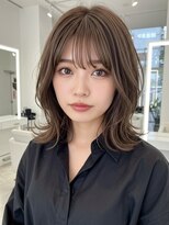 エル 新小岩(elu)&nbsp;美髪/ワイドバング/レイヤーカット/くすみベージュ/新小岩駅