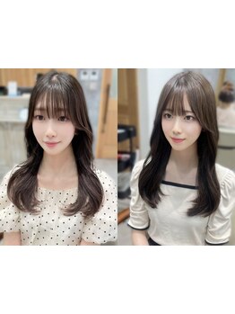 貴方に似合う綺麗が見つかる◎大人女性の本命サロン[津田沼/津田沼駅/顔周り/韓国風カラー/前髪/学割U24]