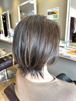 ヘアーメイクロージー 八軒店 (HAIR MAKE ROSY)&nbsp;インナーカラーショートカットシュートボブハイライトメッシュ