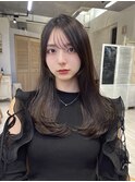 前髪カットサイドバングワイドバングフルバング前髪おくれ毛