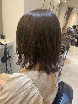 ジーナ 船橋(Zina) 髪質改善*マチルダボブアッシュカラー*美髪【Zina船橋】