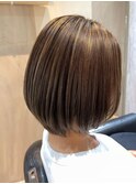 ナチュラルボブ×大人ボブ×小顔カット20代30代40代50代
