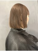 【SHIHO】bob×ミルクティーベージュ