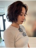 ボブパーマ/パーマボブ/デザインパーマ/ニュアンスパーマ/北綾瀬