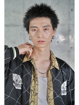クロムトウキョウ ザ バーバー 新宿本店(CHROM TOKYO the Barber) スパイキーショート