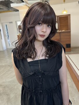 リヴ ウメダ(LIV umeda) ココアグレージュ/チョコレートブラウン/ダブルカラー/梅田