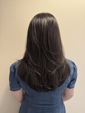 ムード(MOOD,) ココアベージュ/オリーブグレー[レイヤーカット/髪質改善/銀座]