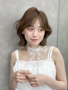 ロンドリゼル 札幌(Lond RiseL) ◯ オリーブグレー/韓国/レイヤーカット/髪質改善/縮毛矯正/札幌