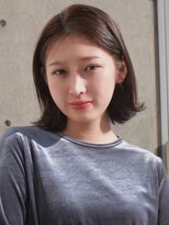 ロンド 表参道店(Lond)&nbsp;暗めカラー/ショートボブ/マロンベージュ/くすみベージュ